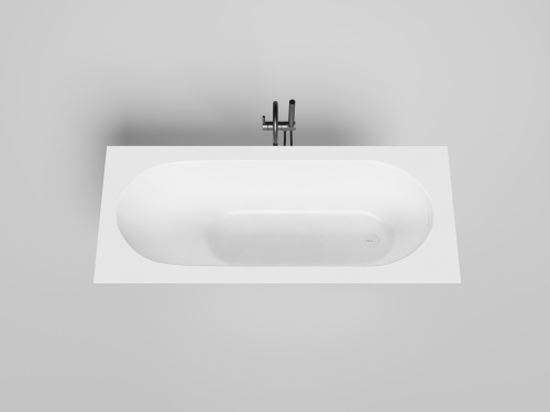 Ванна из искусственного камня Salini ORNELLA 102423MF 169х70 встраиваемая прямоугольная с ножками - фото 4